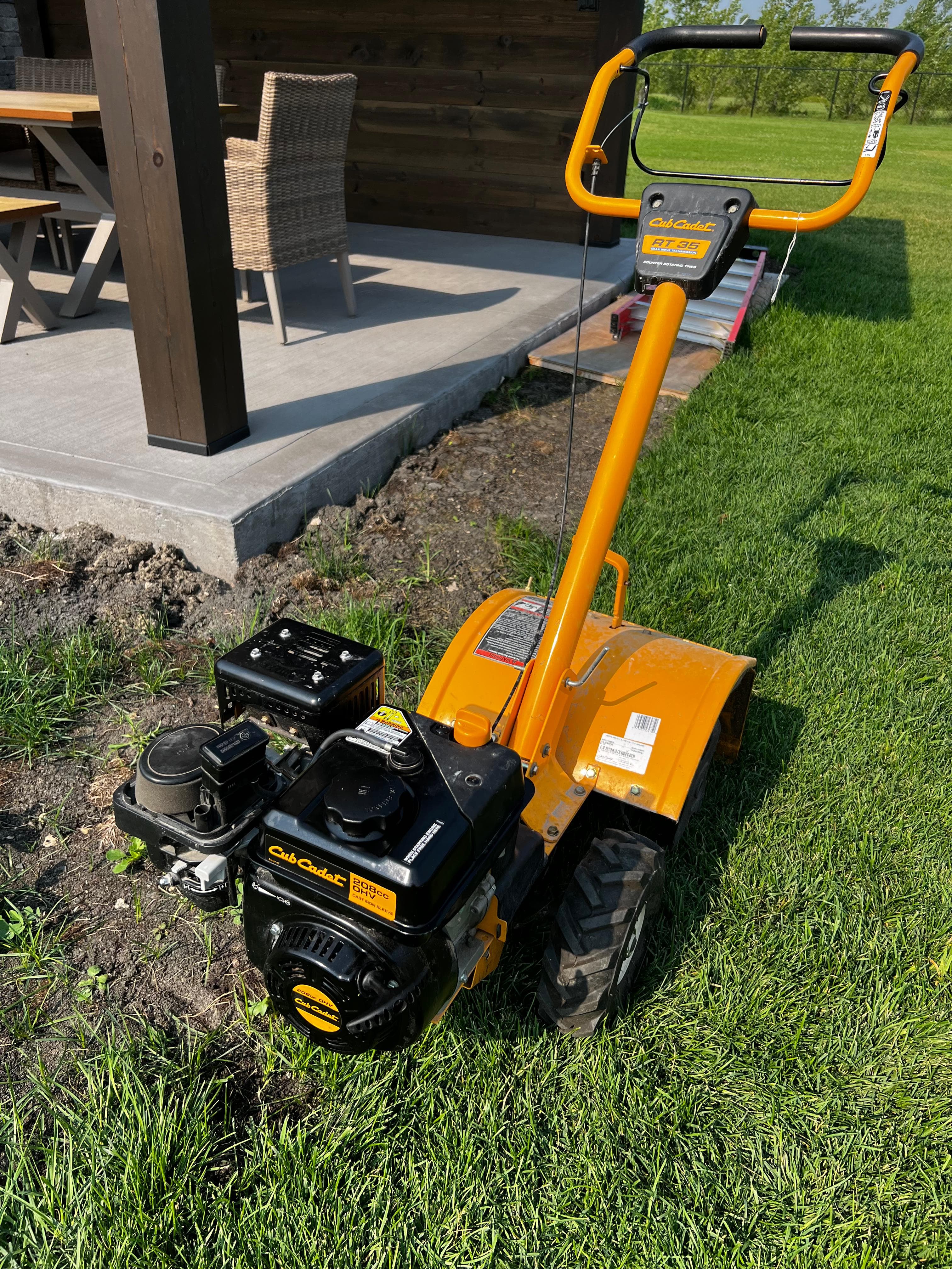 Customer equipment before servicing